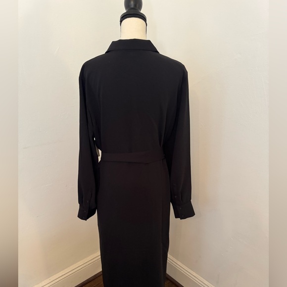 Nordstrom Long Sleeve Belted Pockets Shirtdress Size Large NWT - Picture 5 of 9